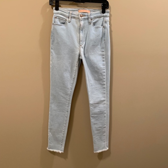 JOE'S FLAWLESS THE CHARLIE HIGH RISE SKINNY ANKLE JEANS - LIGHT BLUE - SIZE 26 - Picture 14 of 14